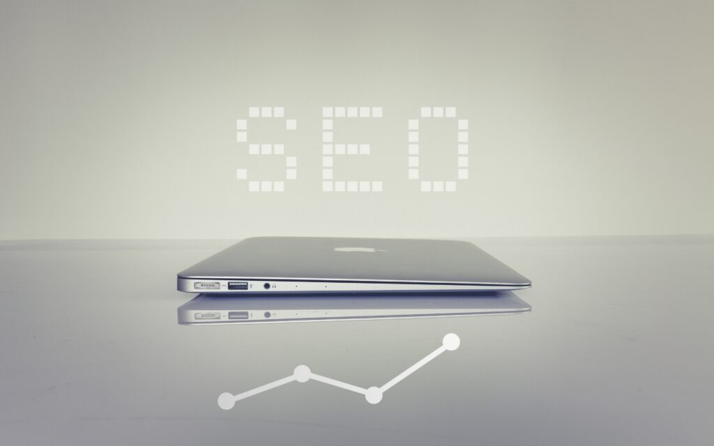 Grafika związana z pozycjonowaniem i optymalizacją witryn internetowych